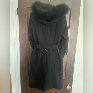 Burberry London Car Coat with Detachable Hood